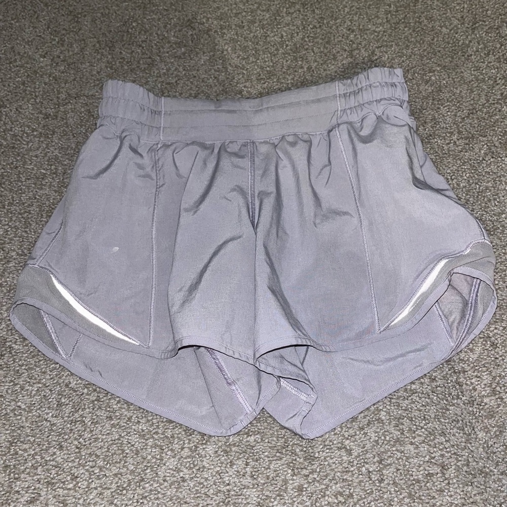 Grey Lululemon shorts